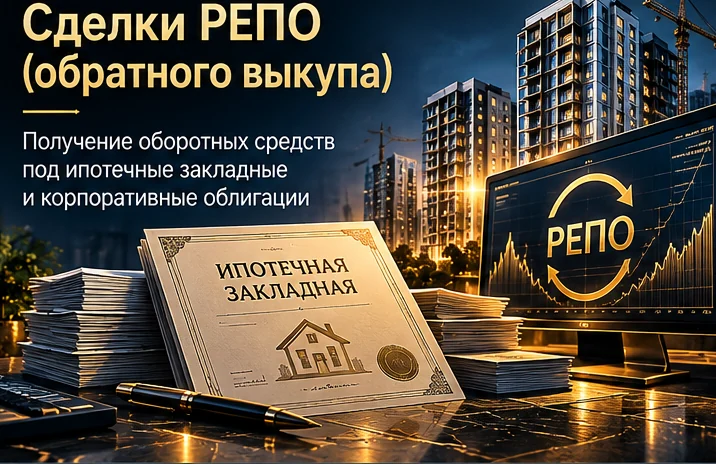 Сделка РЕПО — кейс использования корпоративных инструментов